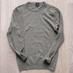 J.Crew Cashmere Crewneck Sweater - Olive